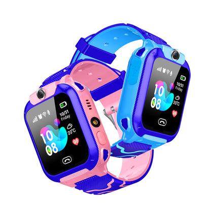 Waterproof Kids Smartwatch with GPS Location and Camera – Red Safety Watch for Ages Three to Twelve