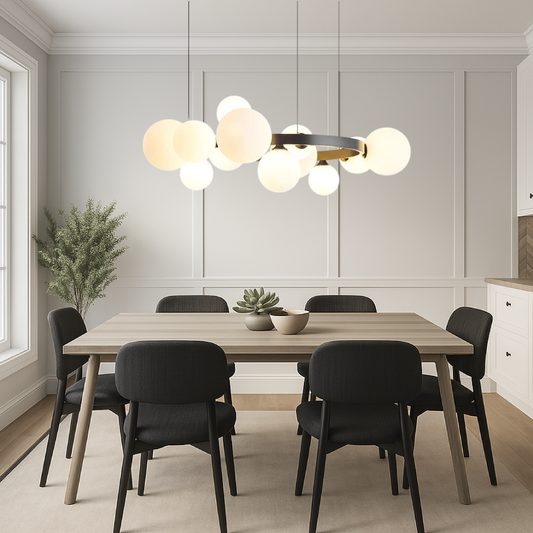 Klarith | Scandinavian-Inspired Chandelier for Living Spaces