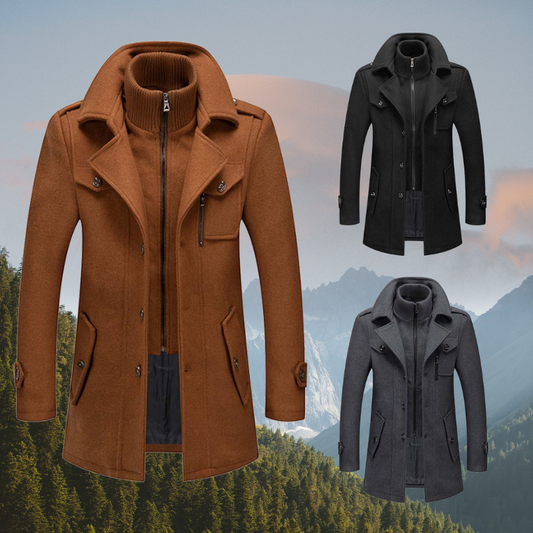 Patrick | Classic Men's Warm Winter Coat with Fashionable Look