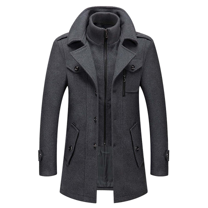 Patrick | Classic Men's Warm Winter Coat with Fashionable Look