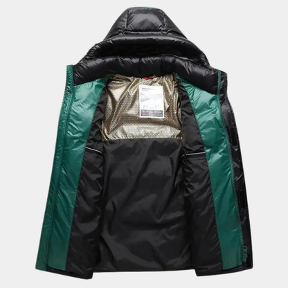 Levi | Insulated Men’s Zippered Puffer Jacket for Cold Weather