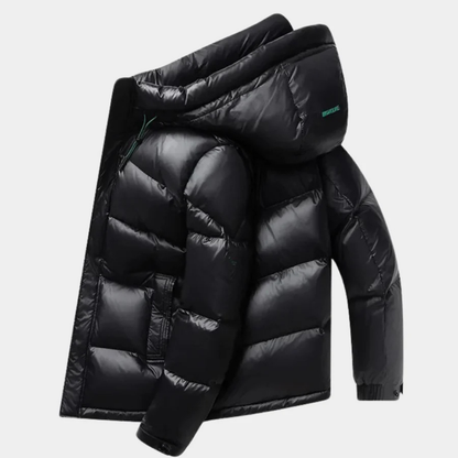 Levi | Insulated Men’s Zippered Puffer Jacket for Cold Weather