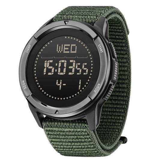 Summit Pro Outdoor Watch with Carbon Fiber Build, GPS Tracking, Heart Rate Sensor, and Compass