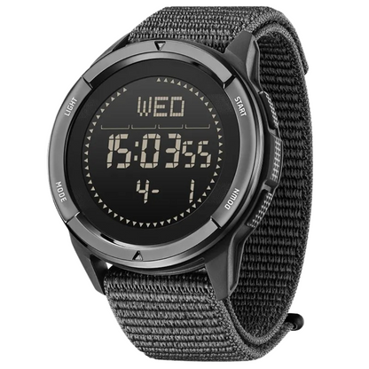 Summit Pro Outdoor Watch with Carbon Fiber Build, GPS Tracking, Heart Rate Sensor, and Compass