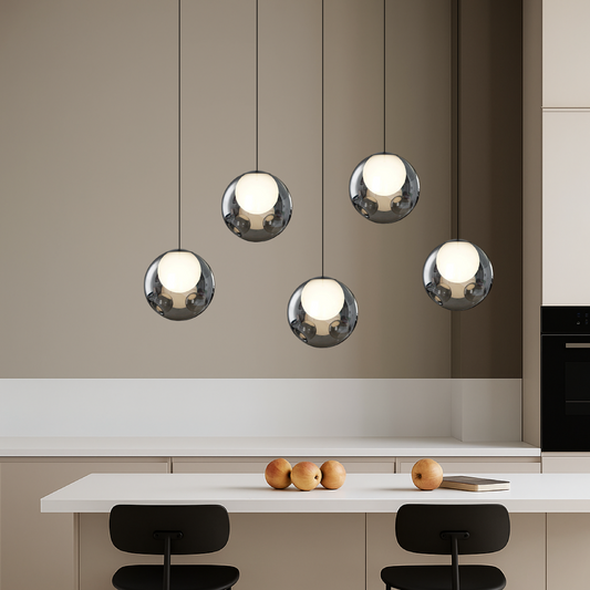 Linor | Modern Italian Glass Hanging Pendant Light