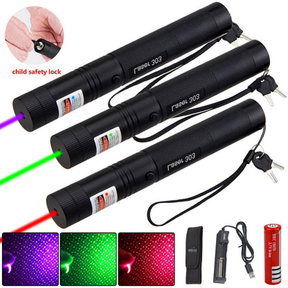 Rechargeable Long-Range Laser Pointer for Outdoors