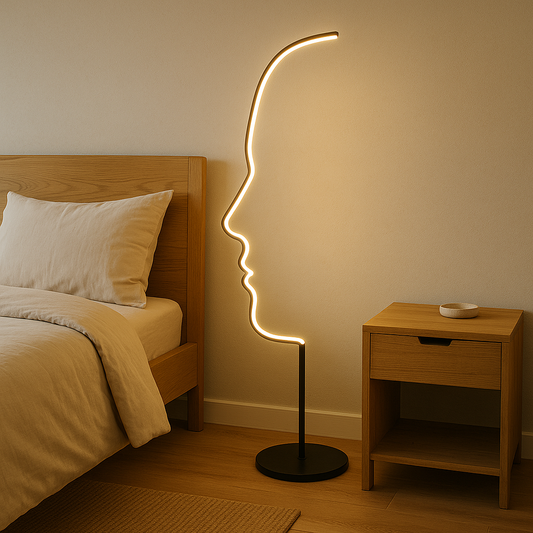 Lumeth | Modern Face-Design Floor Lamp