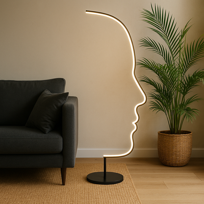 Lumeth | Modern Face-Design Floor Lamp