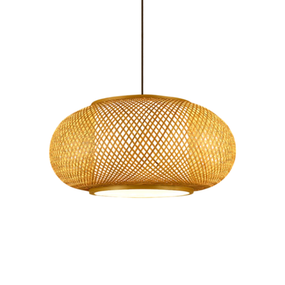 Lumetriq | Vintage Bamboo Pendant Lamp for Warm Natural Lighting
