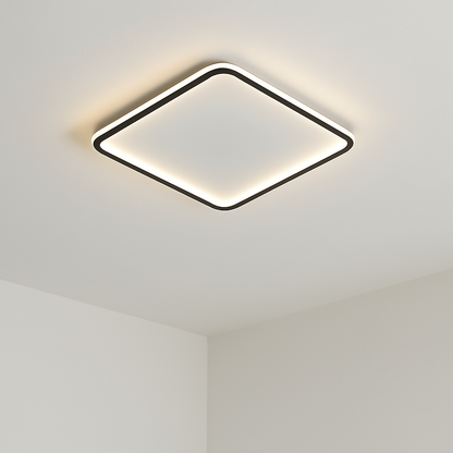 Lumevia | Scandinavian Square Ceiling Lamp with Modern Touch