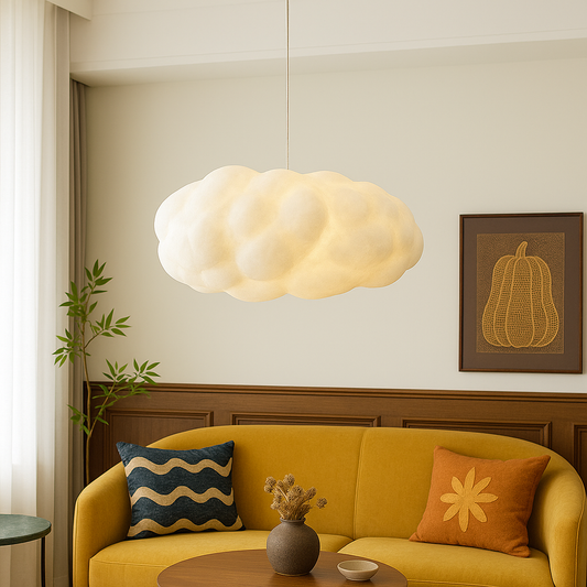 Lumorae | Cloud-Shaped Pendant Lamp with Soft Illumination
