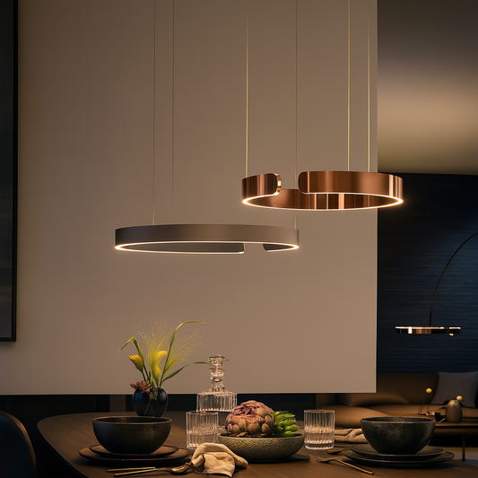 Lumoraq | Minimalist Ring Pendant Lamp with Elegant Aesthetics