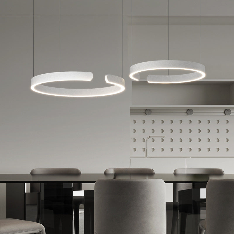 Lumoraq | Minimalist Ring Pendant Lamp with Elegant Aesthetics