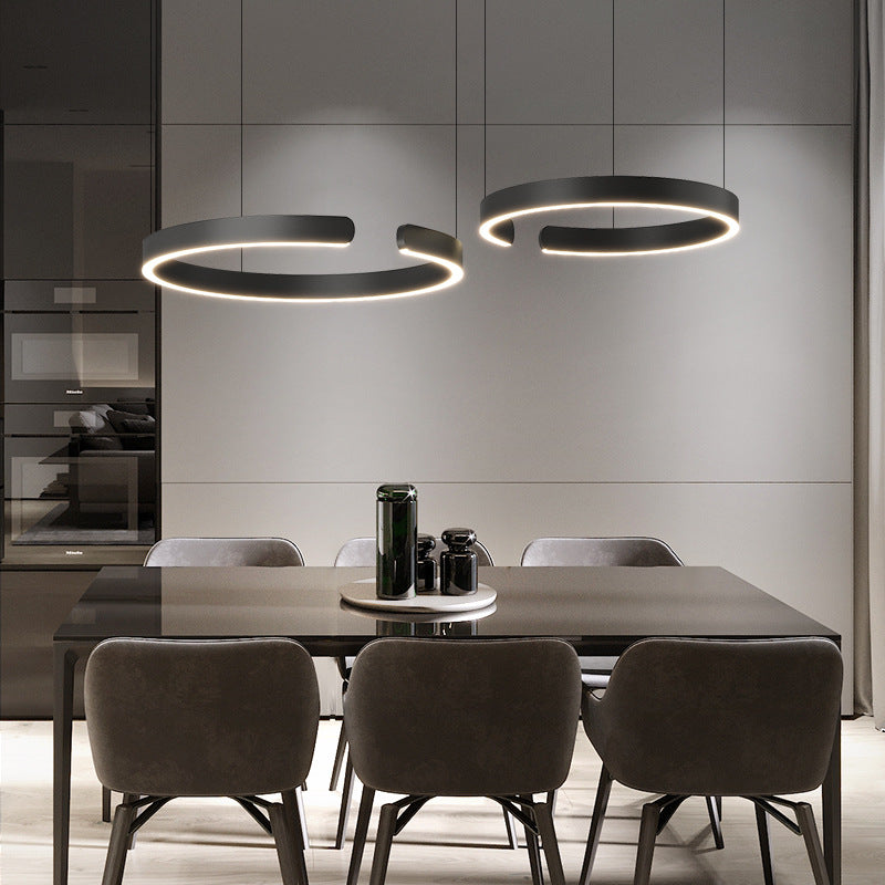 Lumoraq | Minimalist Ring Pendant Lamp with Elegant Aesthetics