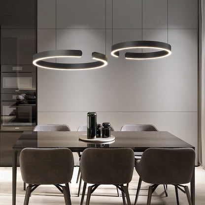 Lumoraq | Minimalist Ring Pendant Lamp with Elegant Aesthetics