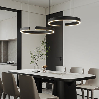 Lumoraq | Minimalist Ring Pendant Lamp with Elegant Aesthetics