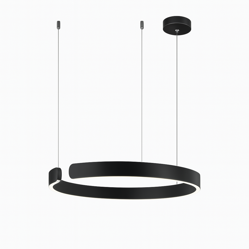 Lumoraq | Minimalist Ring Pendant Lamp with Elegant Aesthetics