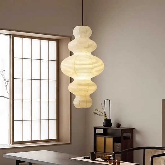 Lumory | Multi-layered Rice Paper Pendant Lamp for Home Living