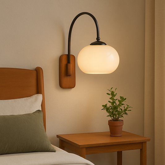 Lumoza | Modern Bauhaus Swivel Wall Lamp for Stylish Interiors
