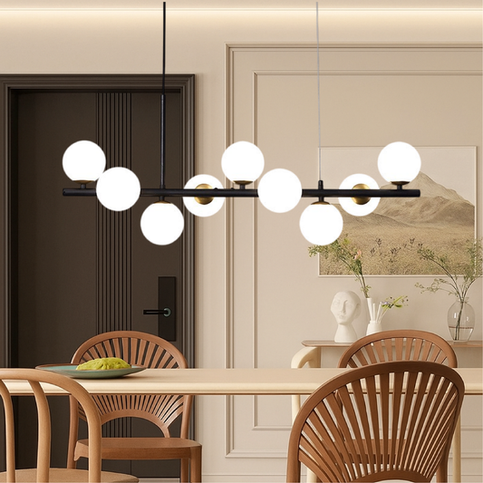 Lunivo | Black Dining Room LED Pendant Light
