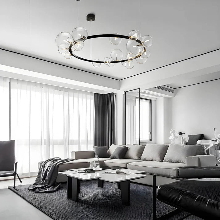 Lunoa | Sophisticated Ring Chandelier for Modern Interiors