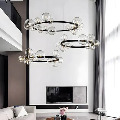 Lunoa | Sophisticated Ring Chandelier for Modern Interiors