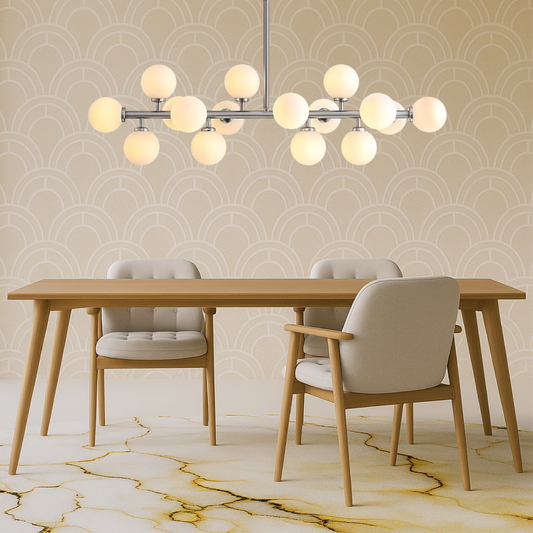 Lureth | Timeless 16-Piece Kitchen Pendant Lighting Set