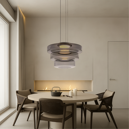 Luxelle | Danish Glass Pendant Lamp with Timeless Design