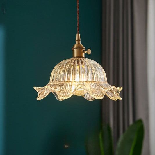 Luxen | Retro-inspired Transparent Hanging Lamp for Classic Interior