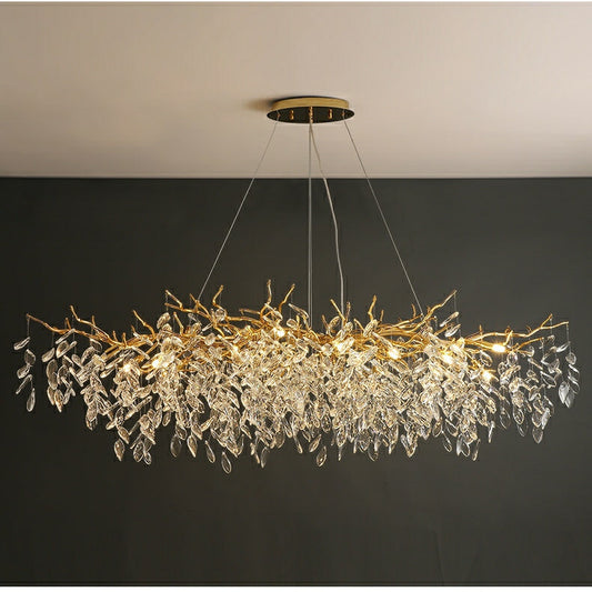 Luxvia | Elegant French Style Glass Chandelier