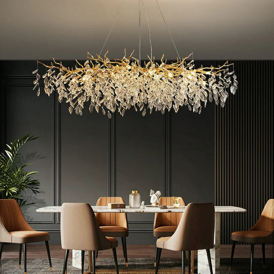 Luxvia | Elegant French Style Glass Chandelier