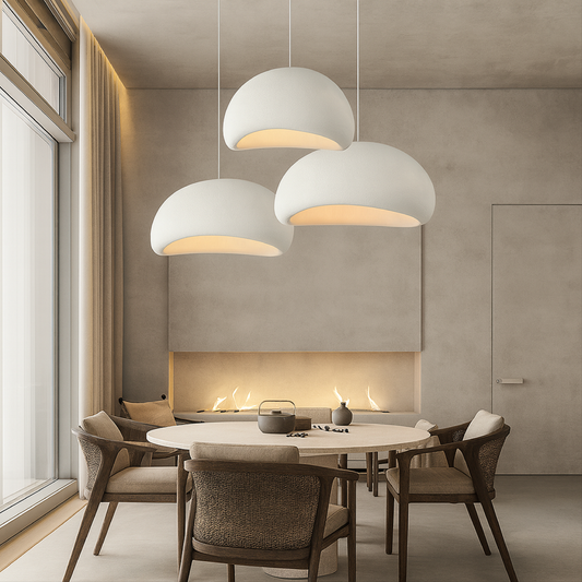 Lysian | Modern Wabi-Sabi Pendant Lamp with Minimalist Aesthetic