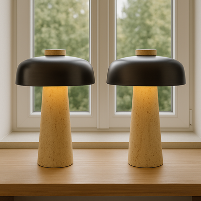 Lytian | Travertine-Style Elegant Table Lamp