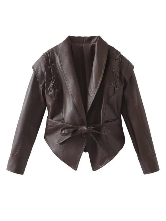 Madonna | Stylish Women's Coat with Tie Belt for Winter Fashion