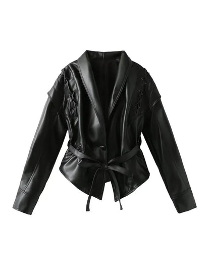 Madonna | Stylish Women's Coat with Tie Belt for Winter Fashion