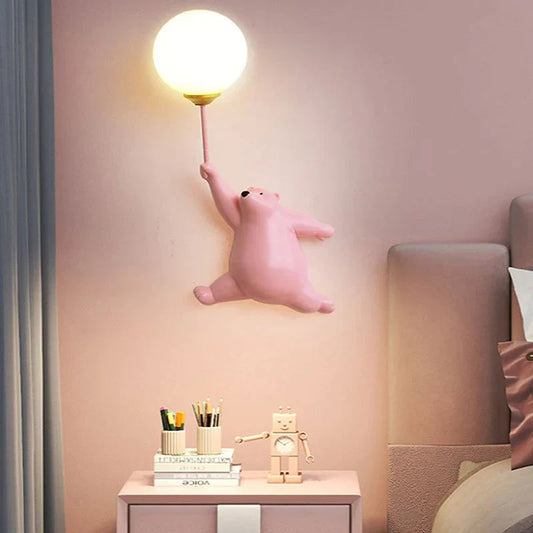 GlowBuddy – Fun Cartoon Wall Light for Kids’ Rooms & Nurseries