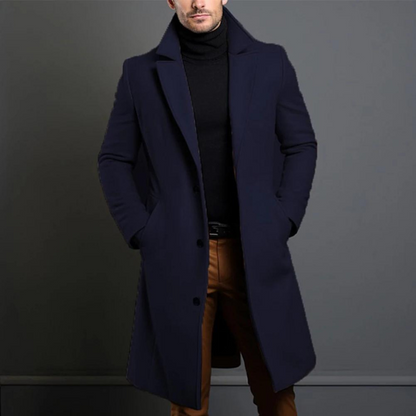 Warren | Timeless Winter Overcoat for Men with Relaxed Fit