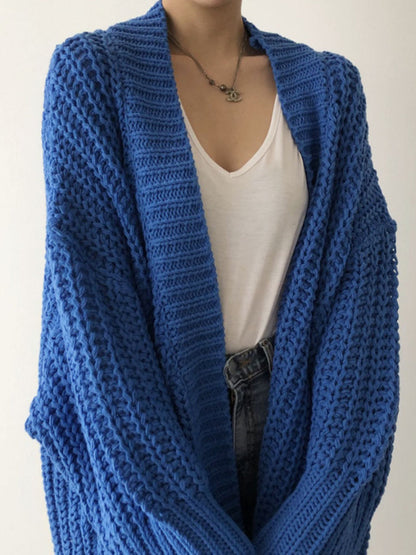 Mckenzie | Relaxed Oversize Split Knit Outerwear