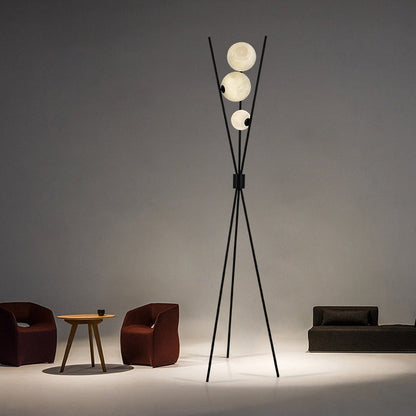 Melinor | Glowing Moon-Inspired Table & Floor Lamp