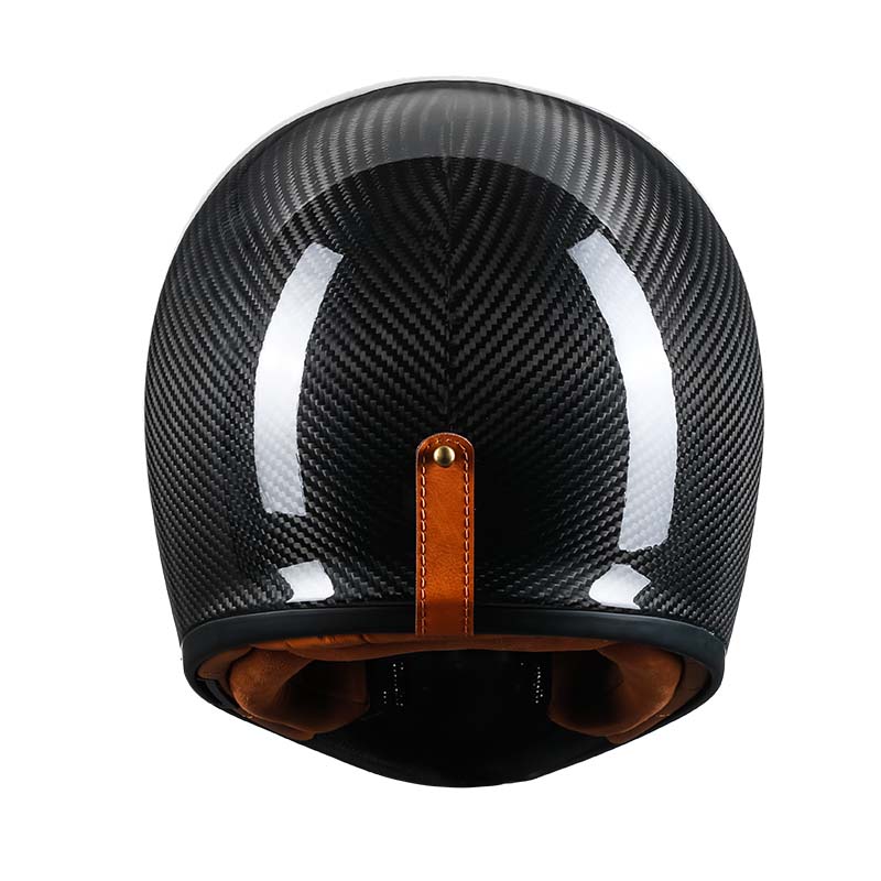 Men’s Full Face Motorcycle Helmet Lightweight Carbon Fiber DOT ECE Approved