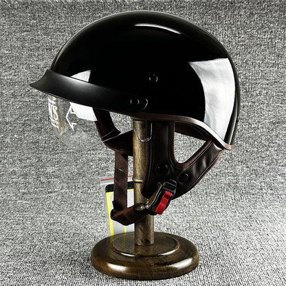 Men’s Half Helmet Stylish Lightweight Microfiber