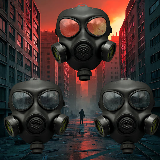 Post-Apocalyptic Cosplay Gas Mask | Men’s Tactical Full Face Halloween Costume