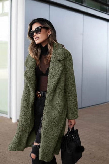 Ophelia | Cozy Women's Teddy Coat – Oversized Winter Design with Modern Style