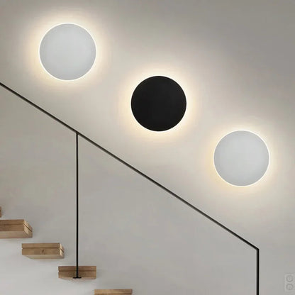 HaloOrb Wall Sconce – Modern Circular LED Light with an Energy-Efficient Design for Home Illumination, providing 10W Warm White Lighting.