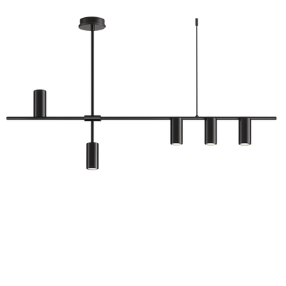MonoGlow | Minimalist Black Kitchen Ceiling Lamp