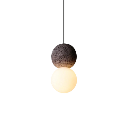 Movia | Elegant Obsidian Glass Pendant Light for Luxury Décor