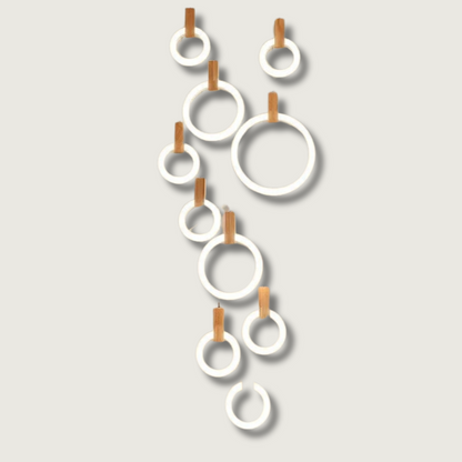VitaLumen – Modern Wooden Chandelier with Earthy Sophistication