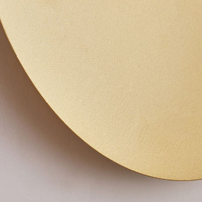 LunaLite – Modern Round Metal Wall Sconce for Bedrooms & Living Spaces