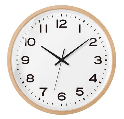 WoodAura – Modern Nordic Clock Crafted from Natural Wood