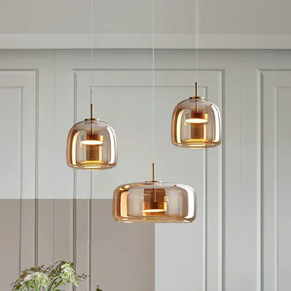 Glass Ceiling Lamp – Sleek and Transparent Design for Ambient Illumination